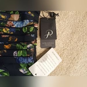 Its a midi party dress. Size is 8.